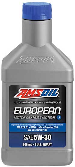 AMSOIL SAE 5W-30 LS Synthetic European Motor Oil