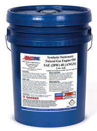 AMSOIL Synthetic Stationary Natural Gas Engine Oil (ANGS)