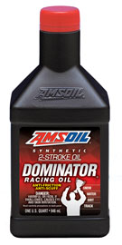 AMSOIL DOMINATOR Synthetic 2-Cycle Racing Oil